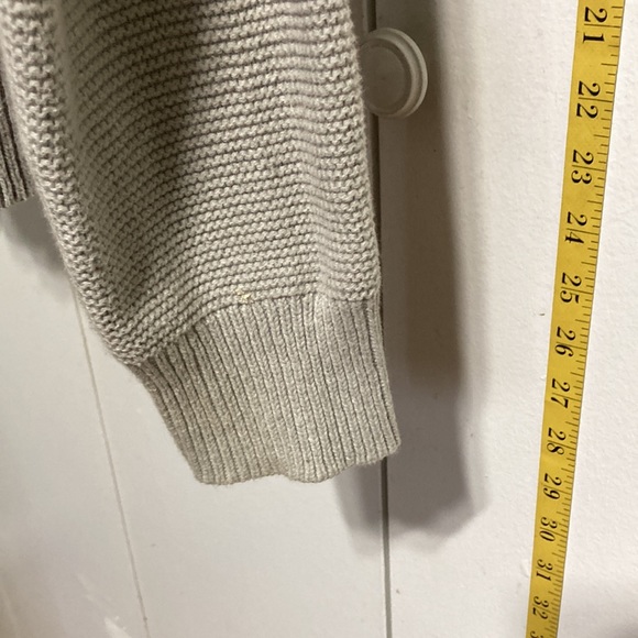 BDG Urban Outfitters Chunky Colorblock Sweater Light Grey Dark Gray Women SP - Picture 9 of 13